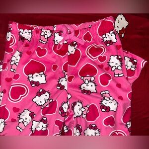 Hello Kitty valentine's Day PJ Pants
